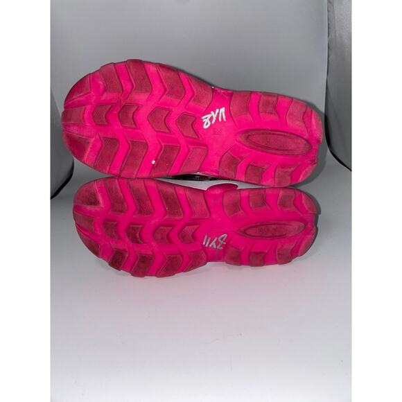 Disney Minnie Mouse Little Girls Bows Pink Black Polkadot Snow Boots Size 12 - Picture 5 of 7